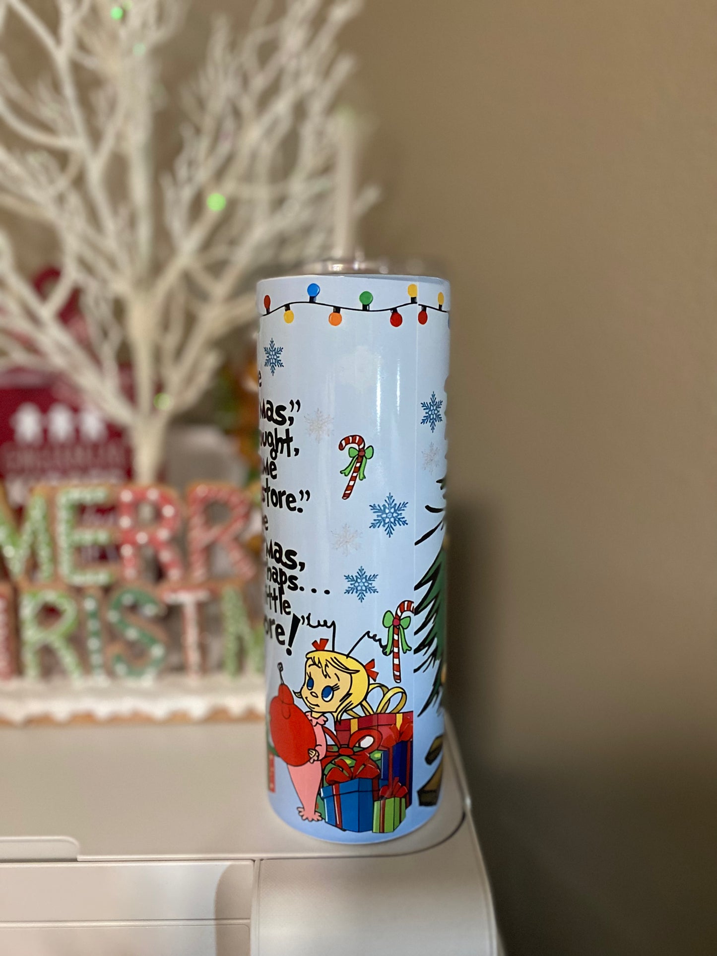 Grinch Christmas 20oz