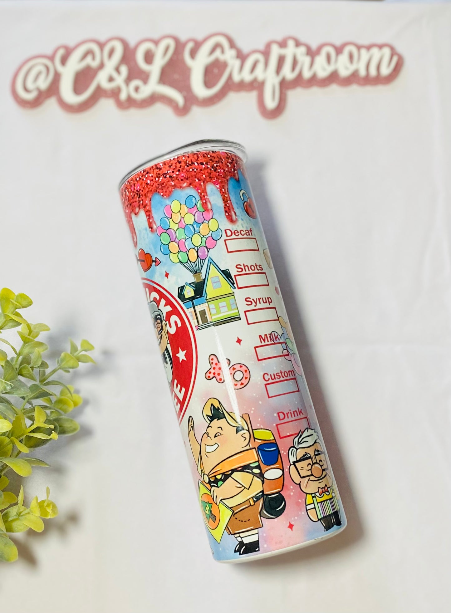 Carl & Ellie 20oz tumbler