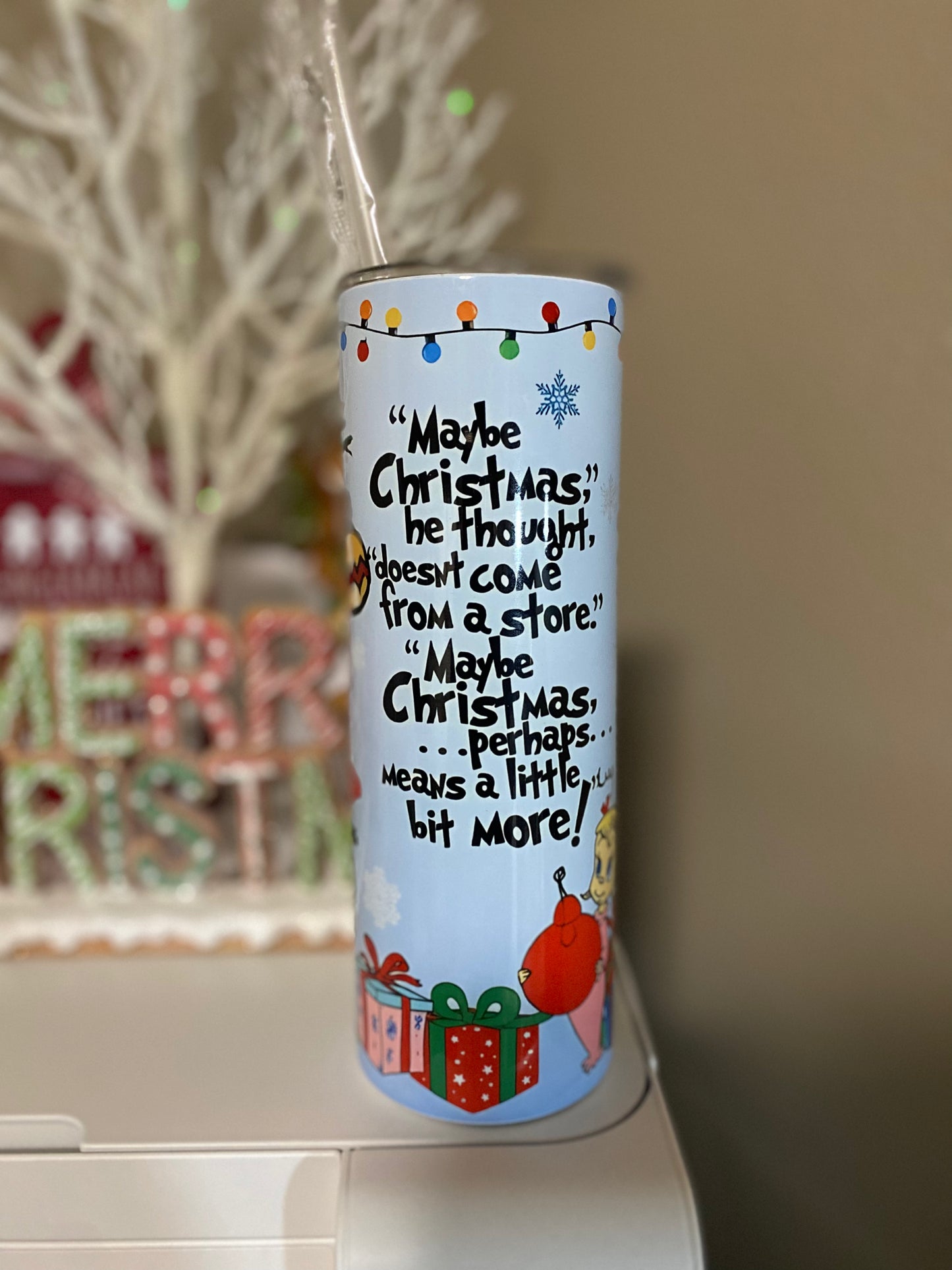 Grinch Christmas 20oz