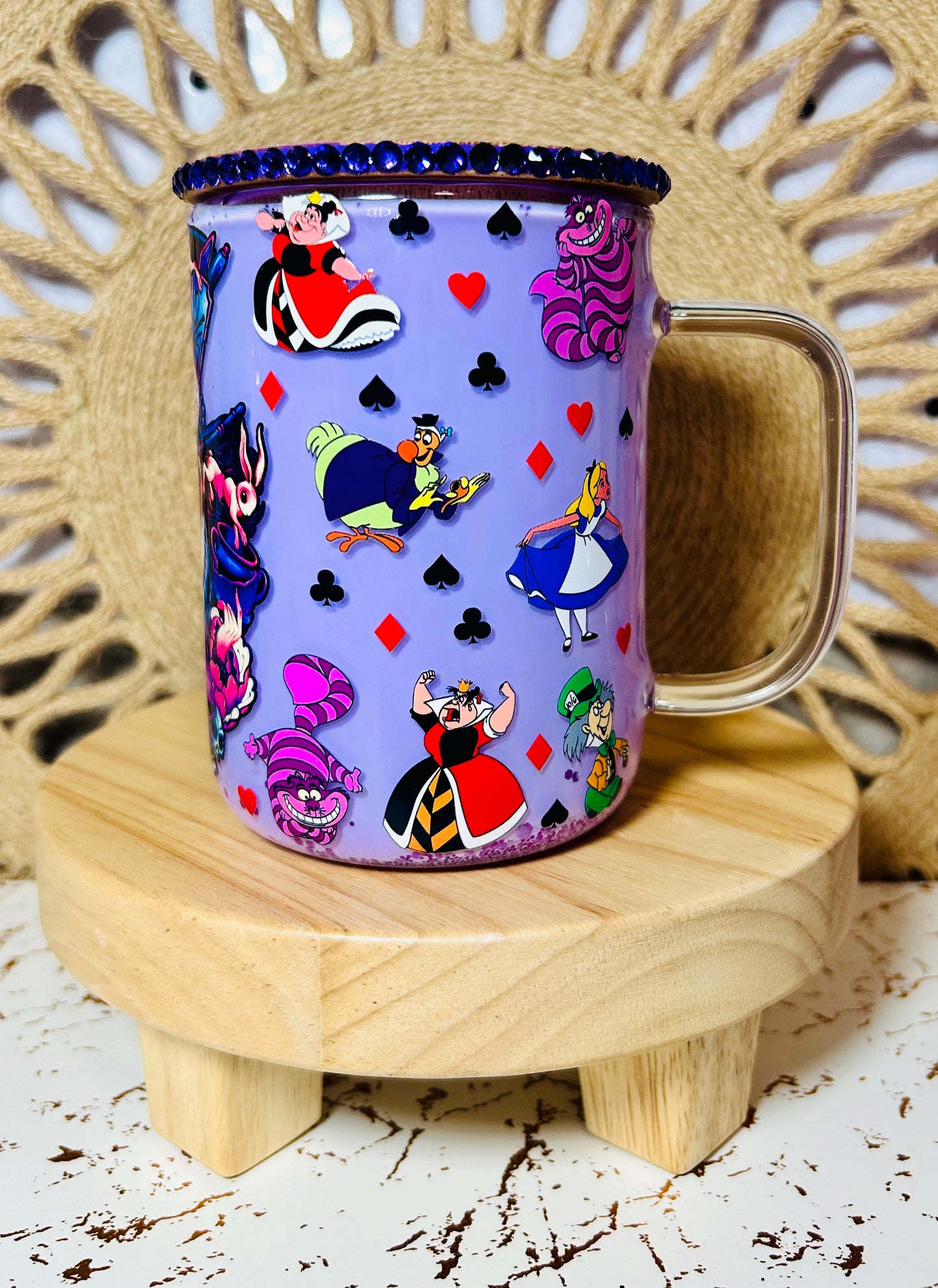 Wonderland Glass Mug