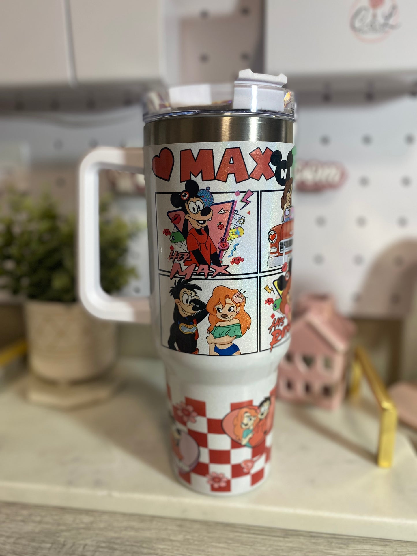 Cartoon Couple 40oz Tumbler