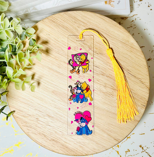 Winnie & Friends Acrylic bookmark