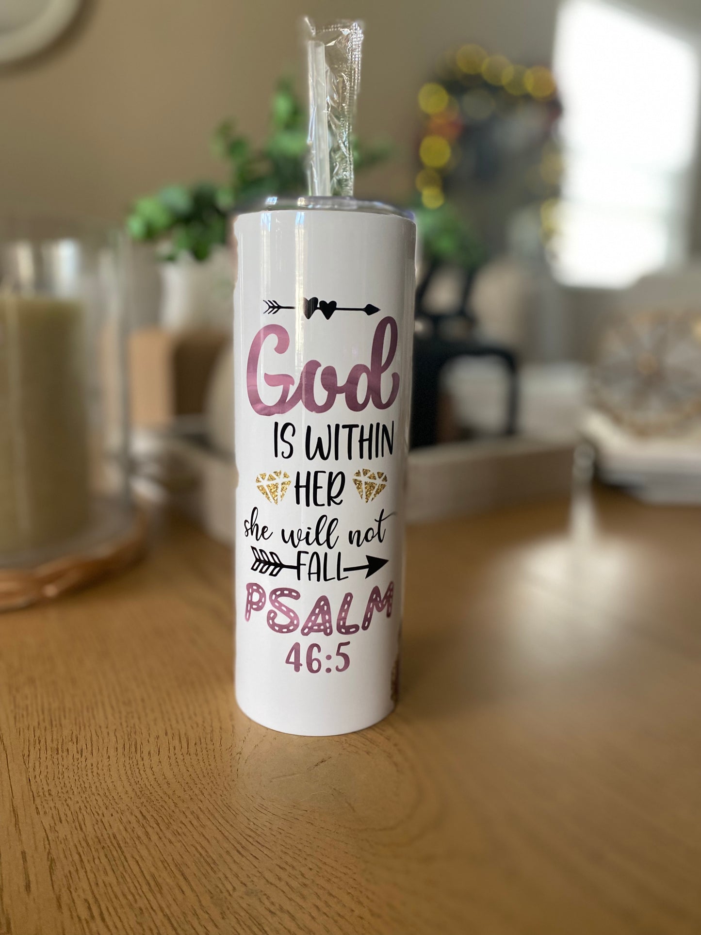 Bible Verse 20oz Tumbler