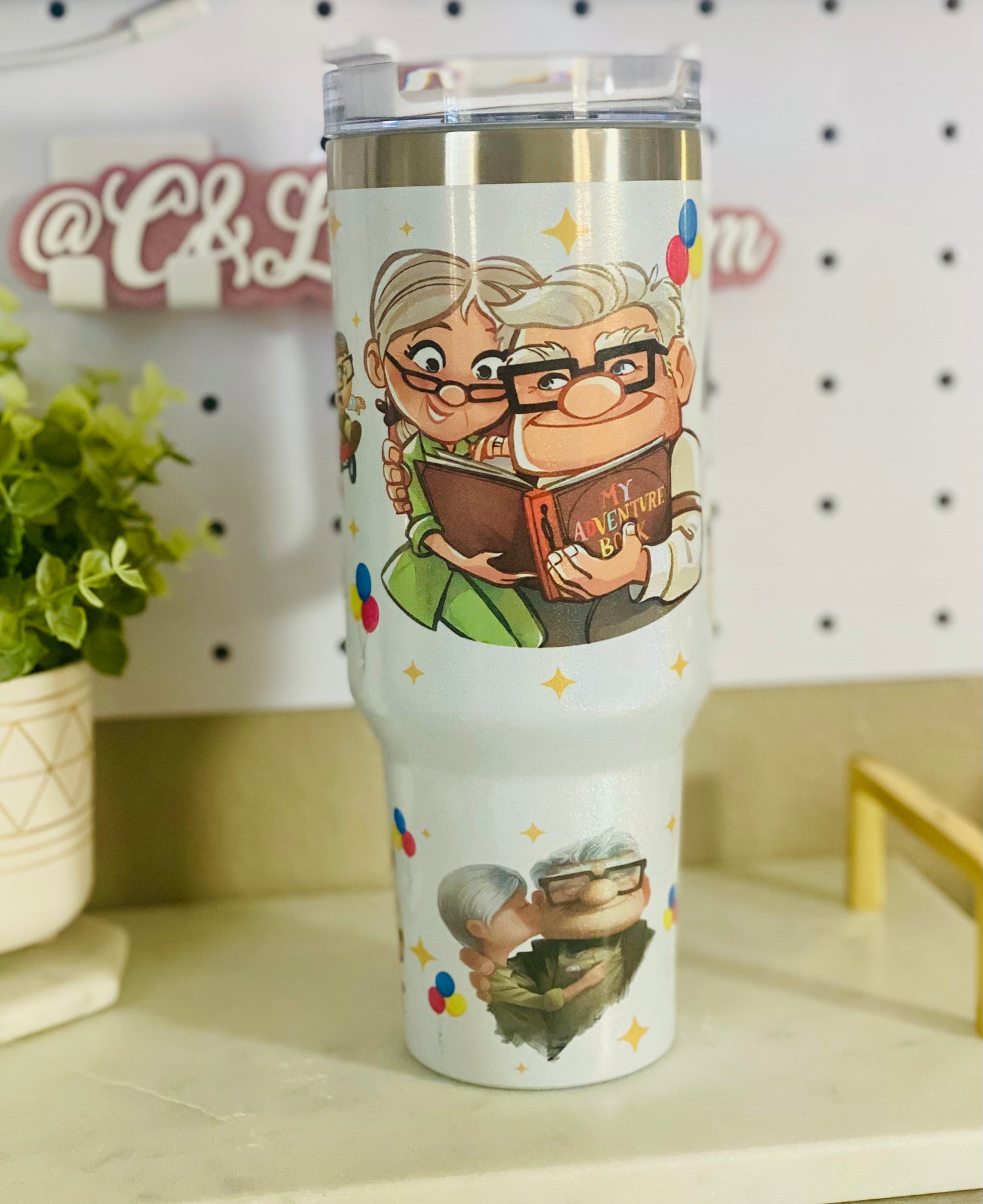 C&E Couple 40oz Tumbler