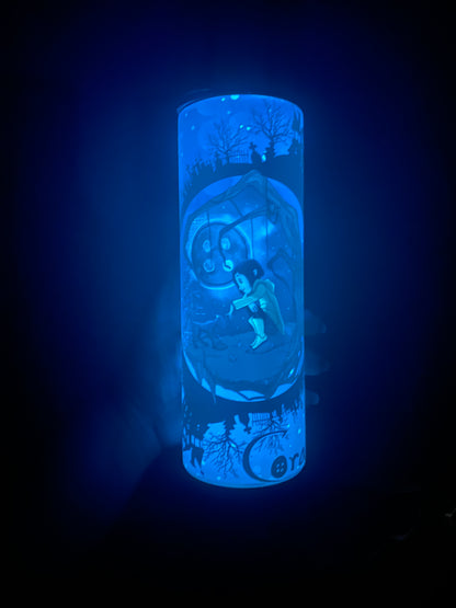 Coraline Glow In the Dark Tumbler